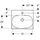 Geberit Acanto Handwaschbecken 45 x 38 cm (500636018)