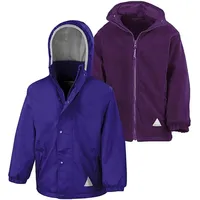 Result Junior Reversible Stormdri Jacket - purple - XS