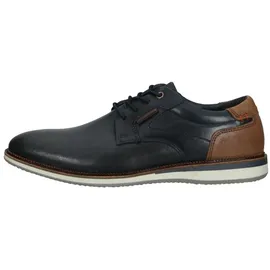 BULLBOXER Halbschuhe Herren Navy/Braun 43