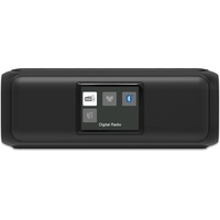 Karcher DAB Go tragbarer Bluetooth Lautsprecher & Digitalradio DAB+ UKW Radio mit 2,4" Farbdisplay/