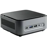 CSL Computer Mini PC Narrow Box Premium () Intel® N-Reihe N200 8 GB RAM 500GB SSD Intel UHD Graphics (Intel N200, 500 GB Intel UHD Graphics), PC, Schwarz