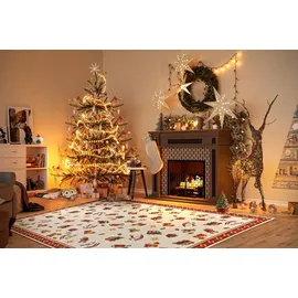 Villeroy & Boch Toy's Delight Design Teppich Nostalgic Rot Multifarben - Rot