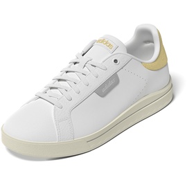 adidas Damen Court Silk Shoes Sneakers, FTWR White/FTWR White/Almost Yellow, 39 1/3 EU