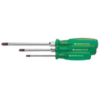 PB SWISS TOOLS Pozidriv-Schraubendreher-Satz 3-teilig
