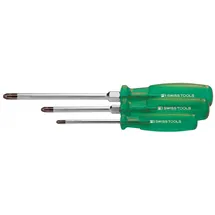PB SWISS TOOLS Pozidriv-Schraubendreher-Satz 3-teilig
