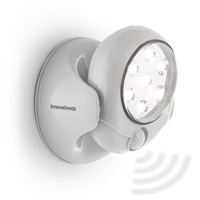 InnovaGoods InnovaGoods® LED-Lampe mit Bewegungssensor Lumact 360o, mit 360 Grad LED-Licht und kompaktem Design. Nachtlicht, ideal für Zuhause und Büro. (193 caracteres)