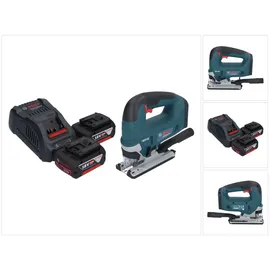 Bosch GST 18V-125 B Professional Akku Stichsäge 18 V 125 mm Brushless + 2x Akku 5,0 Ah + Ladegerät