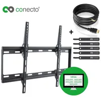 Conecto TV Wandhalterung für 32-65 Zoll (ca. 81-165cm) Flach