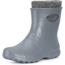 Ladeheid Damen federleichte Eva Gummischuhe Winter LA-750 (Silber, 36 EU).