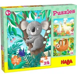 HABA - Puzzles Koala, Faultier & Co.