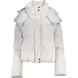 Patrizia Pepe Damen Winterjacke Weiß : Größe - 40 Größe: 40 - Weiß
