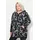 Ulla Popken Sweatshirt Teddyfleece Schwarz 50