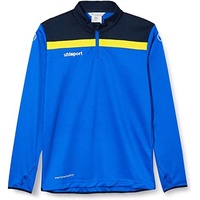 Uhlsport Offense 23 1/4-Zip Sweatshirt azurblau/marine/limonenge S