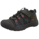 KEEN Newport H2SHO Casual Breathable Comfortable Sneaker, Forest Night/Magnet, 31 EU