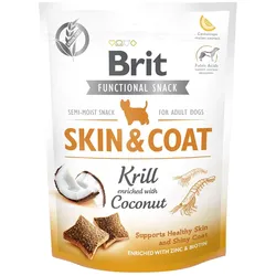 BRIT Care Dog Functional Snack Skin&Coat Krill 150g