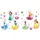KOMAR Fenstersticker Princess 31 cm x 31 cm