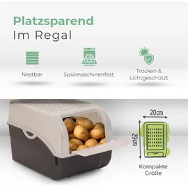 Novaliv Aufbewahrungsbox 5L 1-tlg. weiß