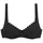 LASCANA Bikini-Top Damen Schwarz 36 Cup D