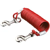 Trixie Hofleine mit Spiralkabel 5 Meter für den Hund Pro Stück
