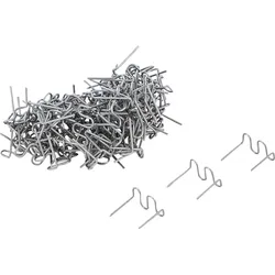 BGS Reparaturklammern-Satz Wellenform 0,8 mm 100tlg. - 73353
