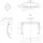 Villeroy & Boch Elements Striking 131x45x115mm, mit Deckel, chrom