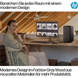 HP OmniDesk M02-0157ng schwarz ohne Betriebssystem - PC-System (BR4H4EA#ABD)