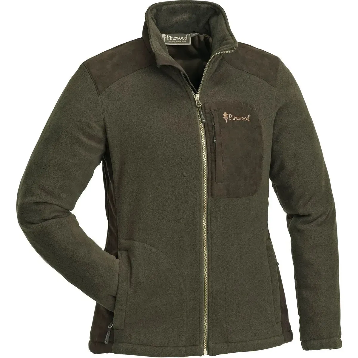 Pinewood Wildmark Membrane Fleece Women Jacket h.brown/suede brown (242) S