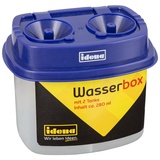 IDENA Wasserbox mit 2 Tanks blau