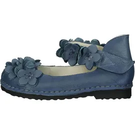 LAURA VITA Hocobio 01 Damen Ballerinas, Ballerinas Leder - Blau - 39
