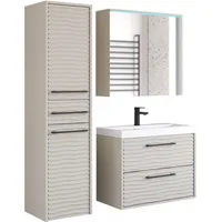 WELLTIME »Canada - Fronten mit Wellenstruktur«, (Komplett-Set, 4 St.,