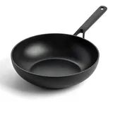 KitchenAid Classic Forged Wok (28cm/3,6L), Hart Anodisiert, PFAS-Freie Gesunde Keramische Antihaftbeschichtung, Induktionsgeeigent, Backofengeeignet, Spülmaschinengeeignet, Schwarz