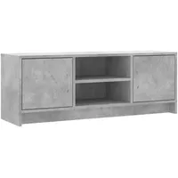 Furnicato TV-Schrank Betongrau 102x30x37,5 cm Holzwerkstoff