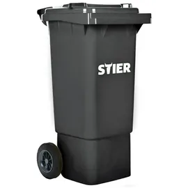 Stier Müllgroßbehälter 80 l Grau