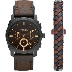 Fossil Uhren-Set Machine FS5251SET - schwarz