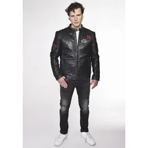 Mustang Lederjacke schwarz L