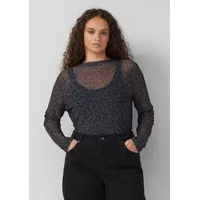 QS Mesh-Shirt mit All-Over-Print - 54