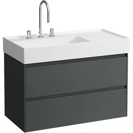 Laufen LANI für Kartell Waschtischunterbau, 2 Schubladen, 880x450x515mm, zu H810338, H4039521122661,