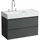 Laufen LANI für Kartell Waschtischunterbau, 2 Schubladen, 880x450x515mm, zu H810338, H4039521122661,
