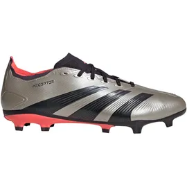 adidas Predator League FG Platinum Metallic / Aurora Black / Turbo 46    