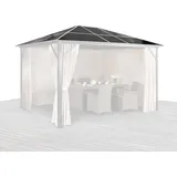 Konifera Pavillon-Ersatzdach Aruba, Dachplatten für »Aruba« 300x300 cm braun