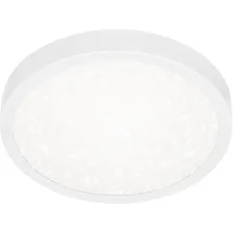 Brilo LED Deckenleuchte Sternenhimmel 18,5w Weiß Metall-kunststoff Ø28cm Brilo Ner