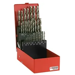 Sortiment Gefräste Bohrer Set, 32-teilig