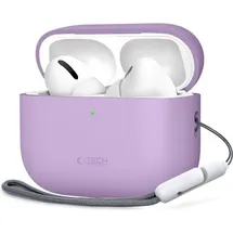TECH-PROTECT Silikonhülle kompatibel mit AirPods Pro 3 Lila