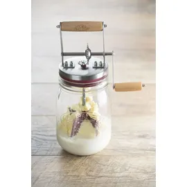 Kilner Butterfass mit Drehkurbel 1 Liter