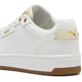 Puma Court Classic Lux Herren White/Alpine Snow/Gold 44