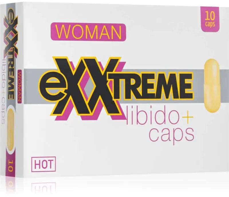 HOT Exxtreme Libido+ Caps Kapseln zur Steigerung des sexuellen Verlangens 10 KAP