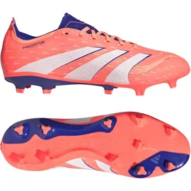adidas Predator League FG/MG Herren Signal Coral/Ftwr White/Beam Orange 42 2/3