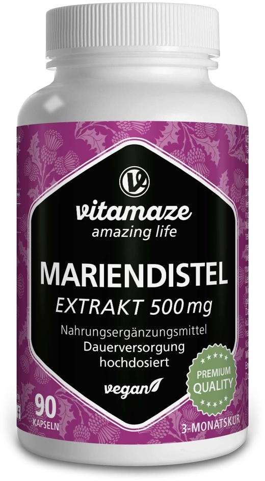 vitamaze MARIENDISTEL 500 mg Extrakt hochdosiert