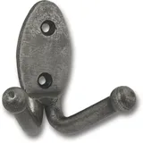 Siro Mantelhaken Cage Breite 70 mm, Höhe 61 mm, Stahl altzinn antik