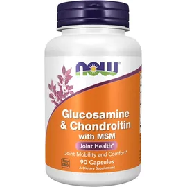 NOW Foods Glucosamine & Chondroitin with MSM Kapseln 90 St.